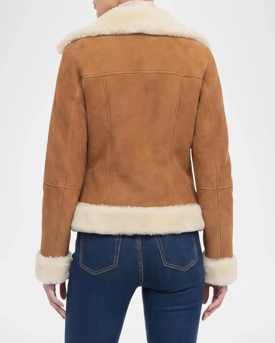 Gorski Merino Shearling Moto Jacket | Thumbnail 3 Gorski Merino Shearling Moto Jacket | Thumbnail 3