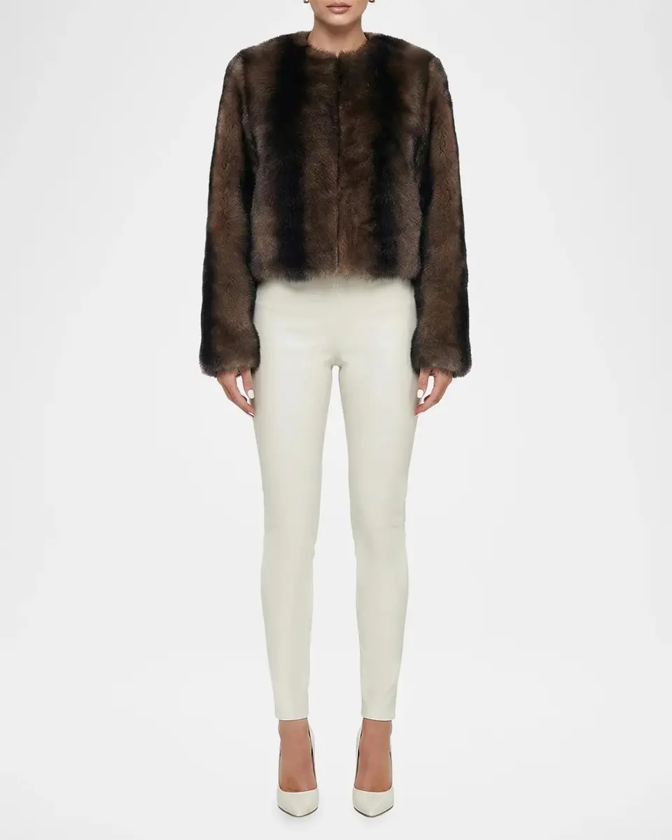 Gorski Short Toscana Shearling Jacket | Thumbnail 2 Gorski Short Toscana Shearling Jacket | Thumbnail 2