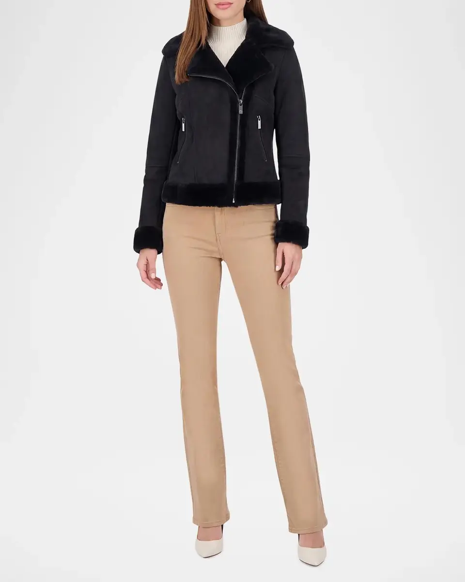 Gorski Merino Shearling Moto Jacket | Thumbnail 2 Gorski Merino Shearling Moto Jacket | Thumbnail 2