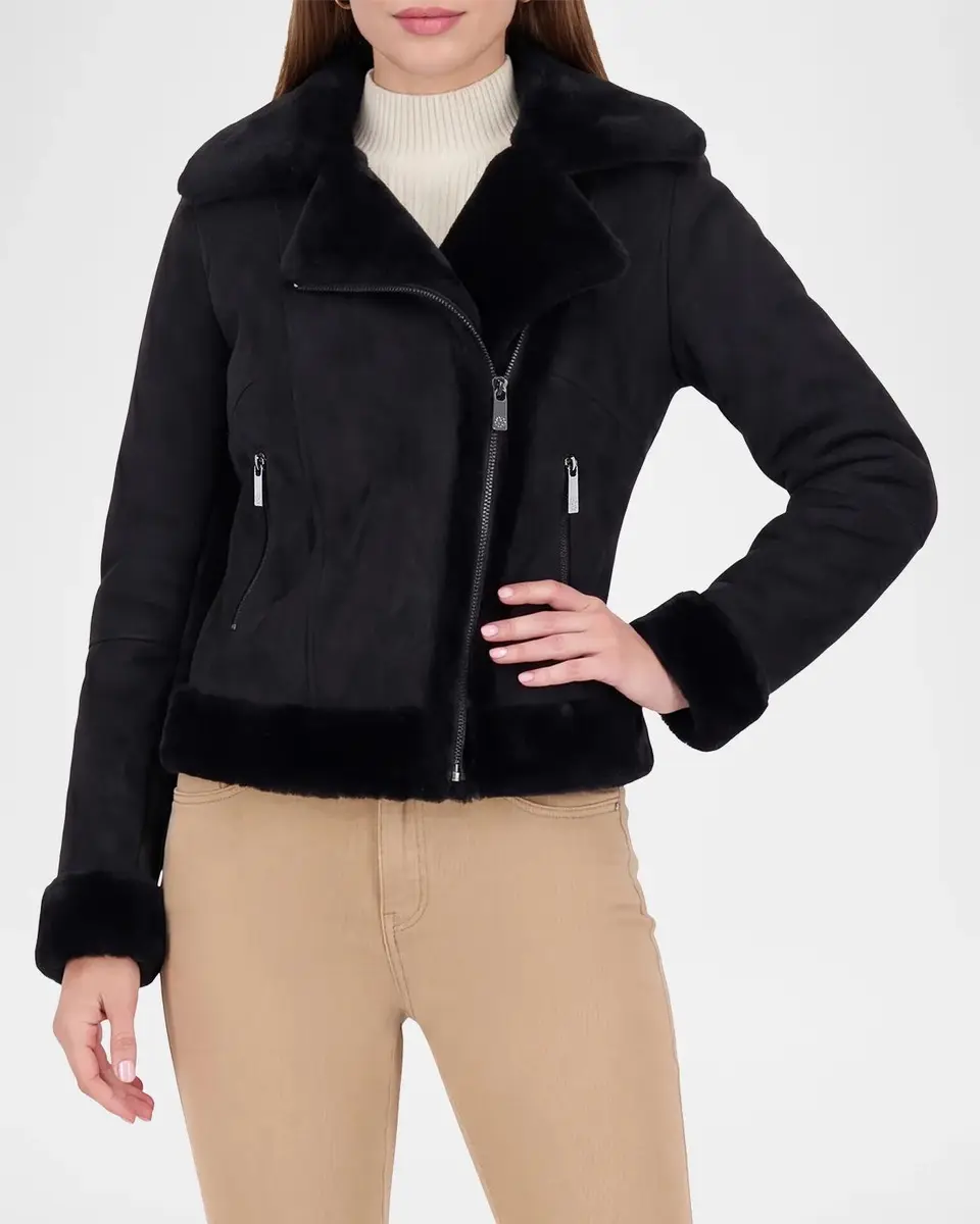 Gorski Merino Shearling Moto Jacket | Thumbnail 4 Gorski Merino Shearling Moto Jacket | Thumbnail 4