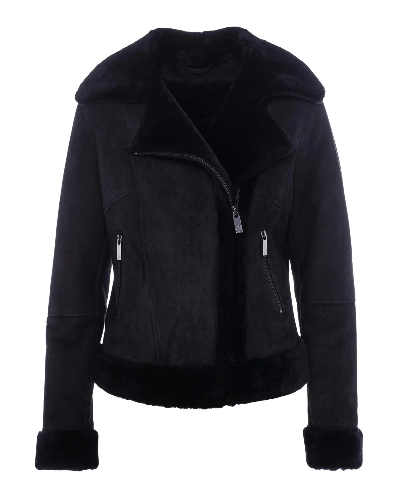 Gorski Merino Shearling Moto Jacket