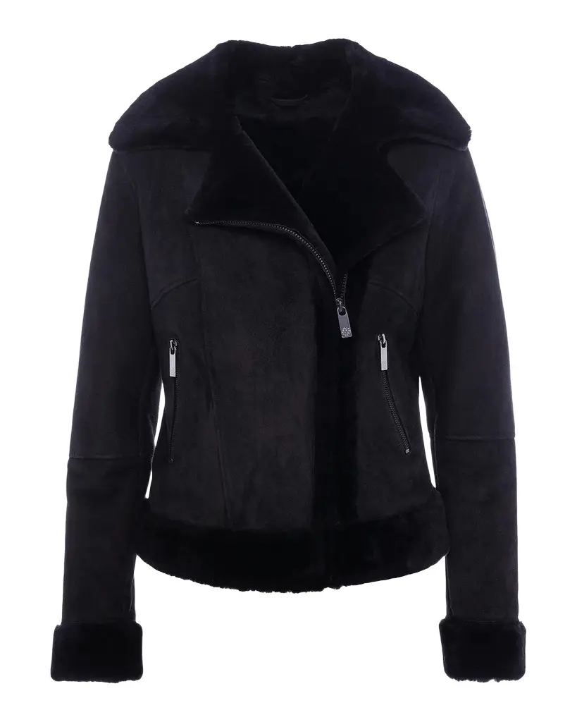 Merino Shearling Moto Jacket Merino Shearling Moto Jacket
