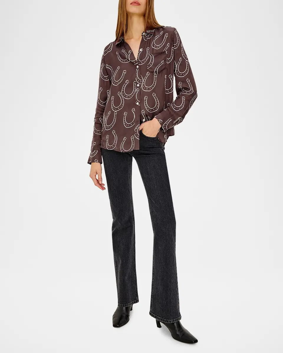 RAILS Alyssa Horseshoe-Print Shirt | Thumbnail 2 RAILS Alyssa Horseshoe-Print Shirt | Thumbnail 2