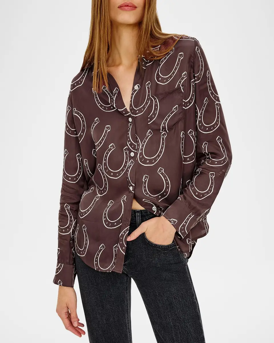 RAILS Alyssa Horseshoe-Print Shirt | Thumbnail 4 RAILS Alyssa Horseshoe-Print Shirt | Thumbnail 4