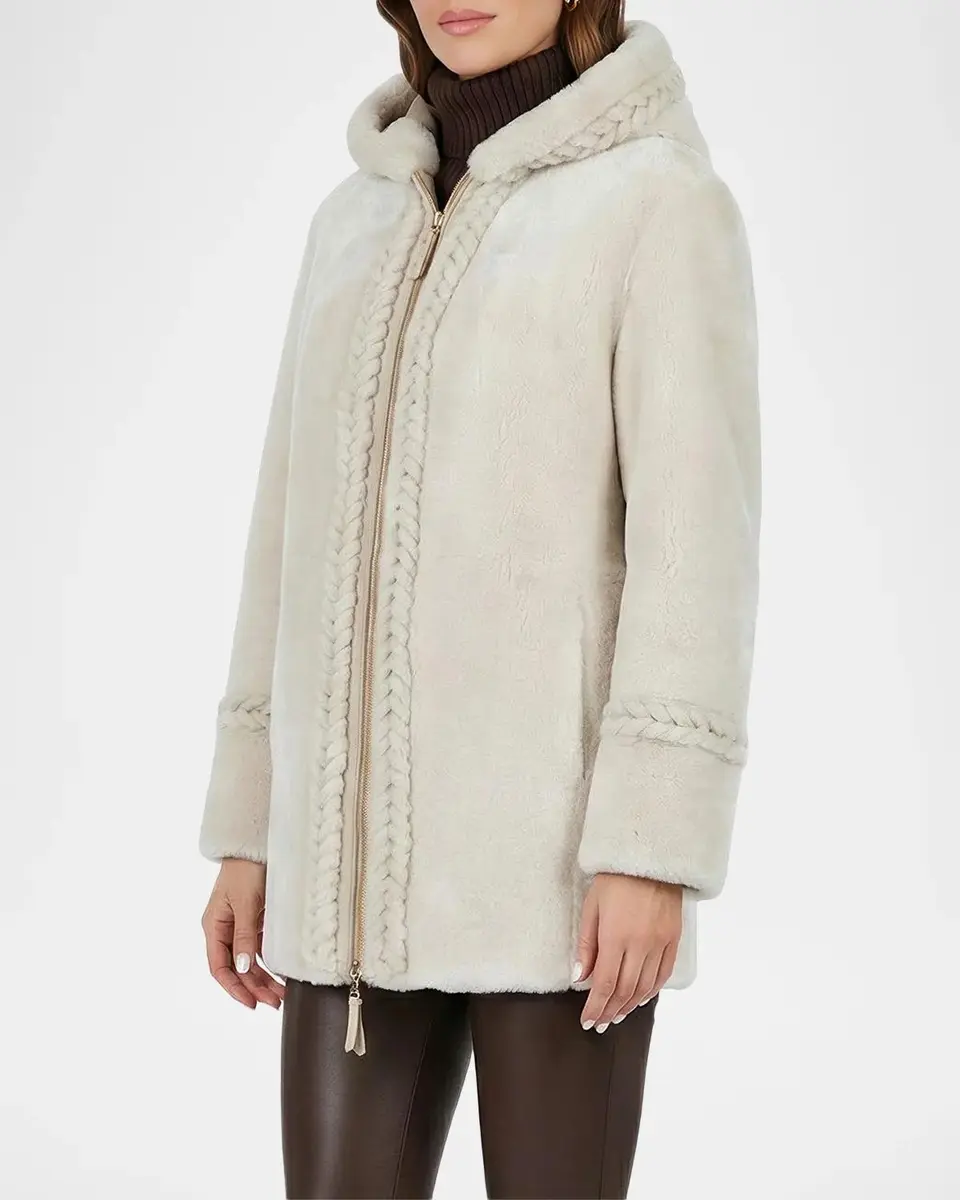 Gorski Reversible Merino Shearling Hooded Parka | Thumbnail 5 Gorski Reversible Merino Shearling Hooded Parka | Thumbnail 5