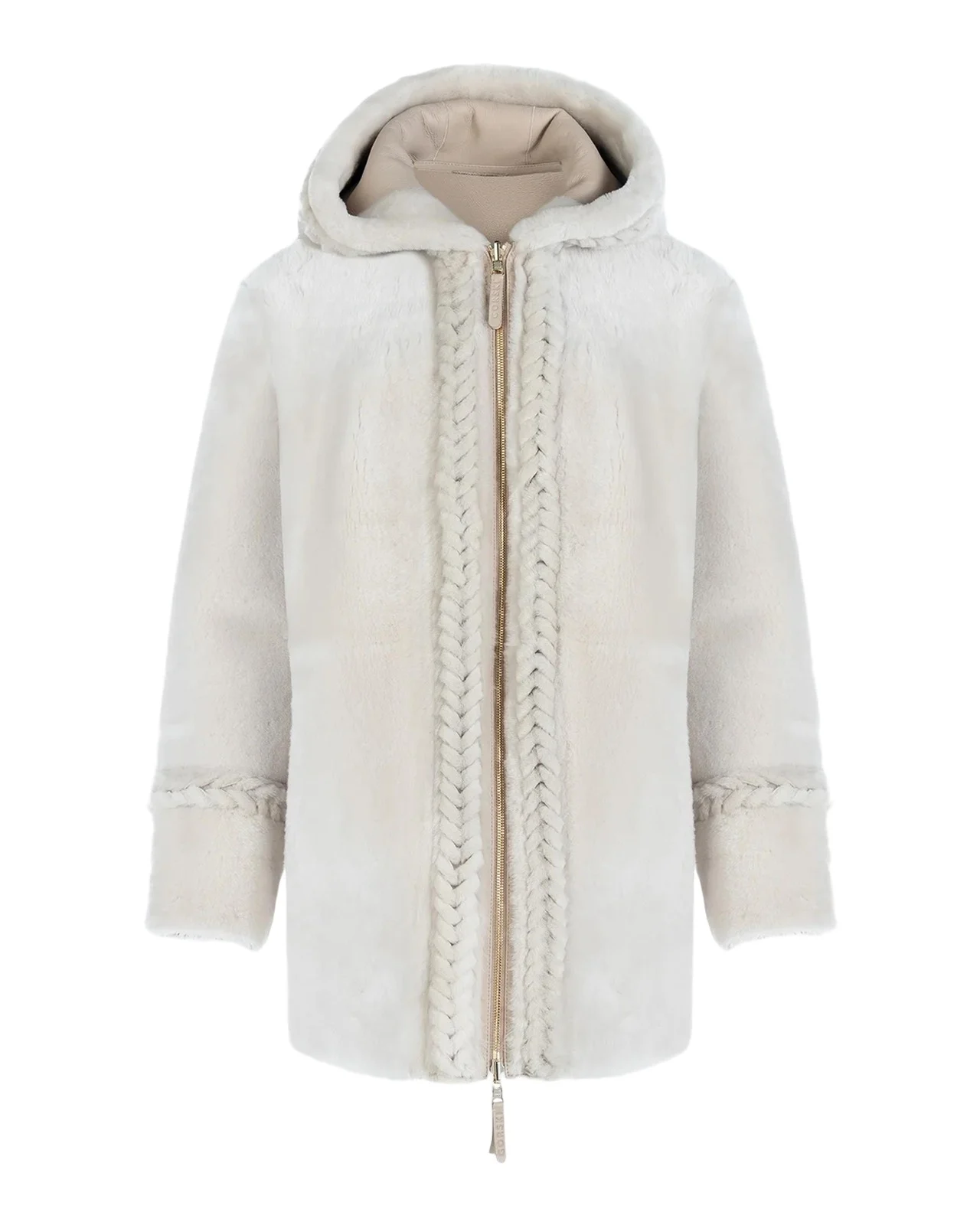 Gorski Reversible Merino Shearling Hooded Parka