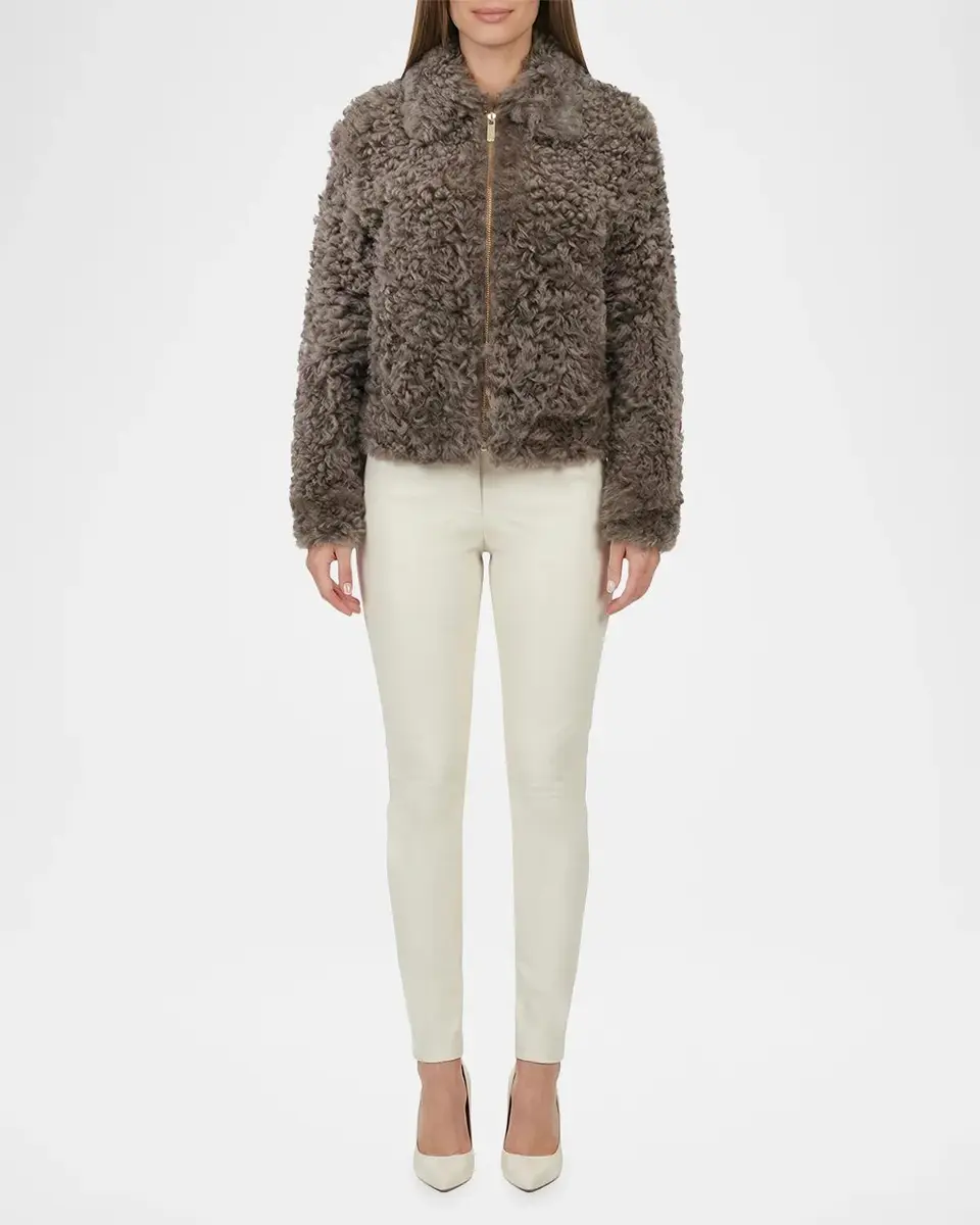 Gorski Select Curly Shearling Jacket | Thumbnail 2 Gorski Select Curly Shearling Jacket | Thumbnail 2