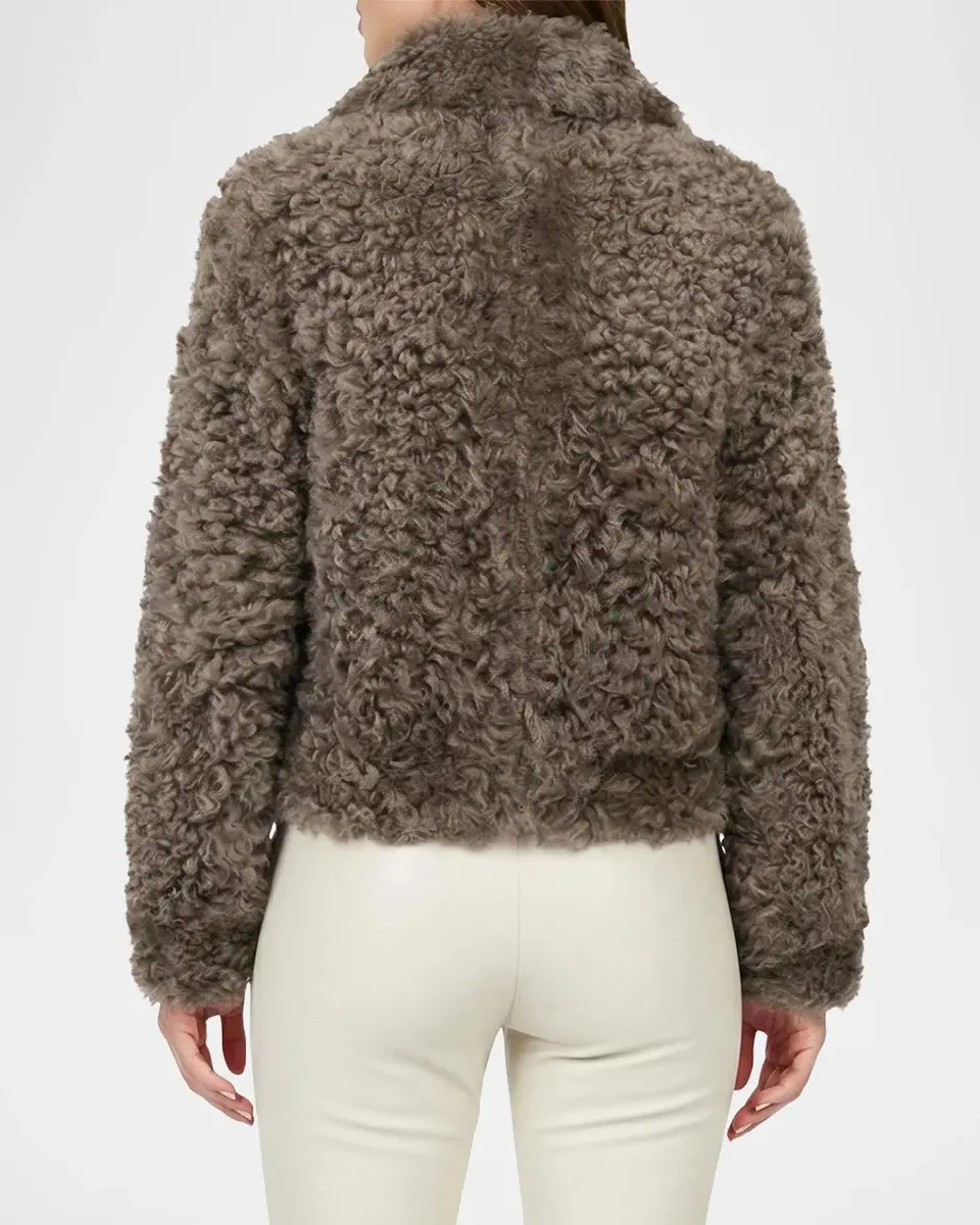 Gorski Select Curly Shearling Jacket | Thumbnail 3 Gorski Select Curly Shearling Jacket | Thumbnail 3