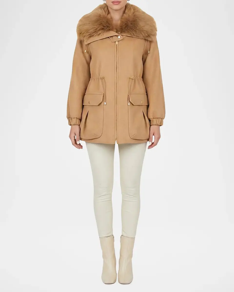 Gorski Jacket With Detachable Shearling Collar | Thumbnail 2