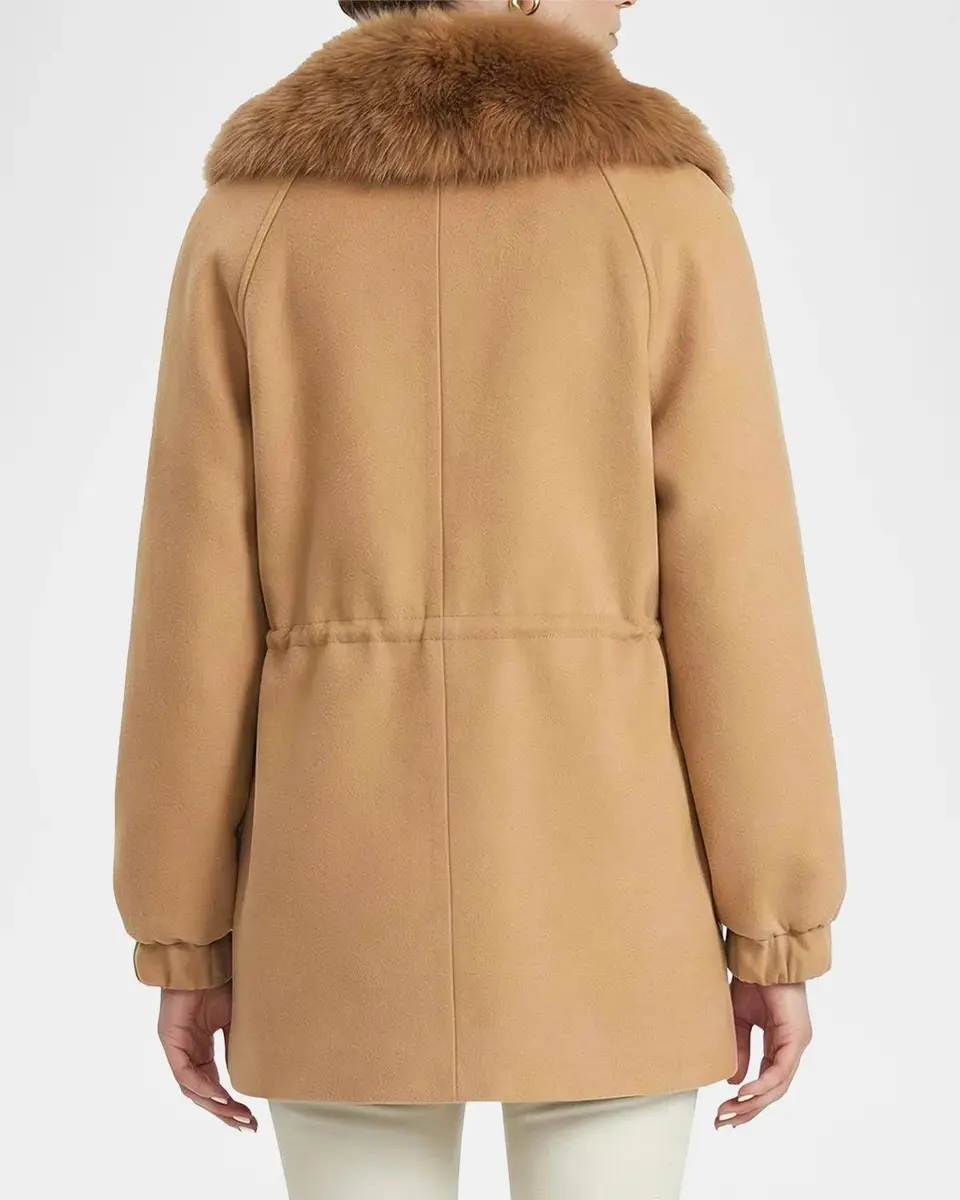 Gorski Jacket With Detachable Shearling Collar | Thumbnail 3
