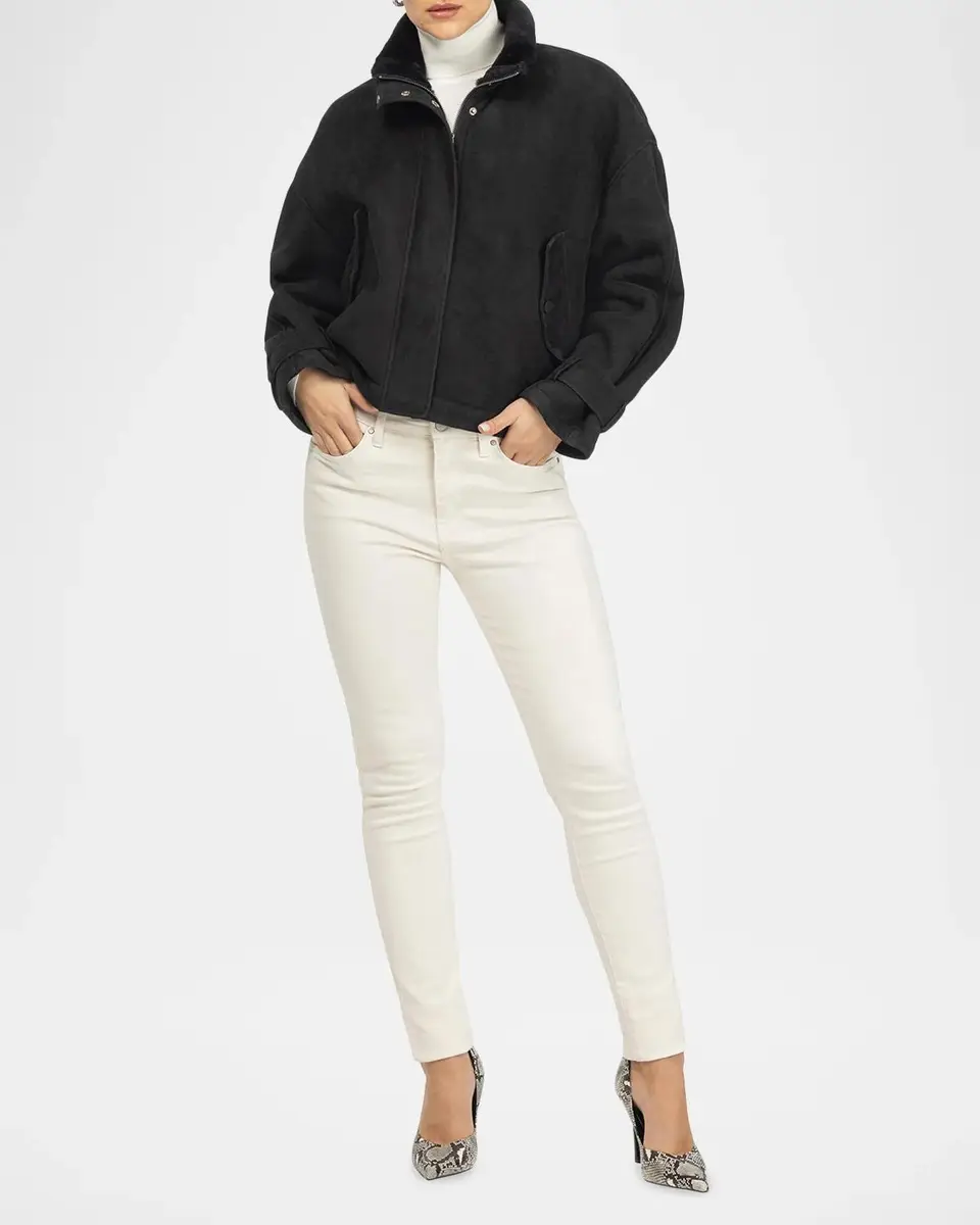 Gorski Merino Shearling Bomber Jacket | Thumbnail 2 Gorski Merino Shearling Bomber Jacket | Thumbnail 2