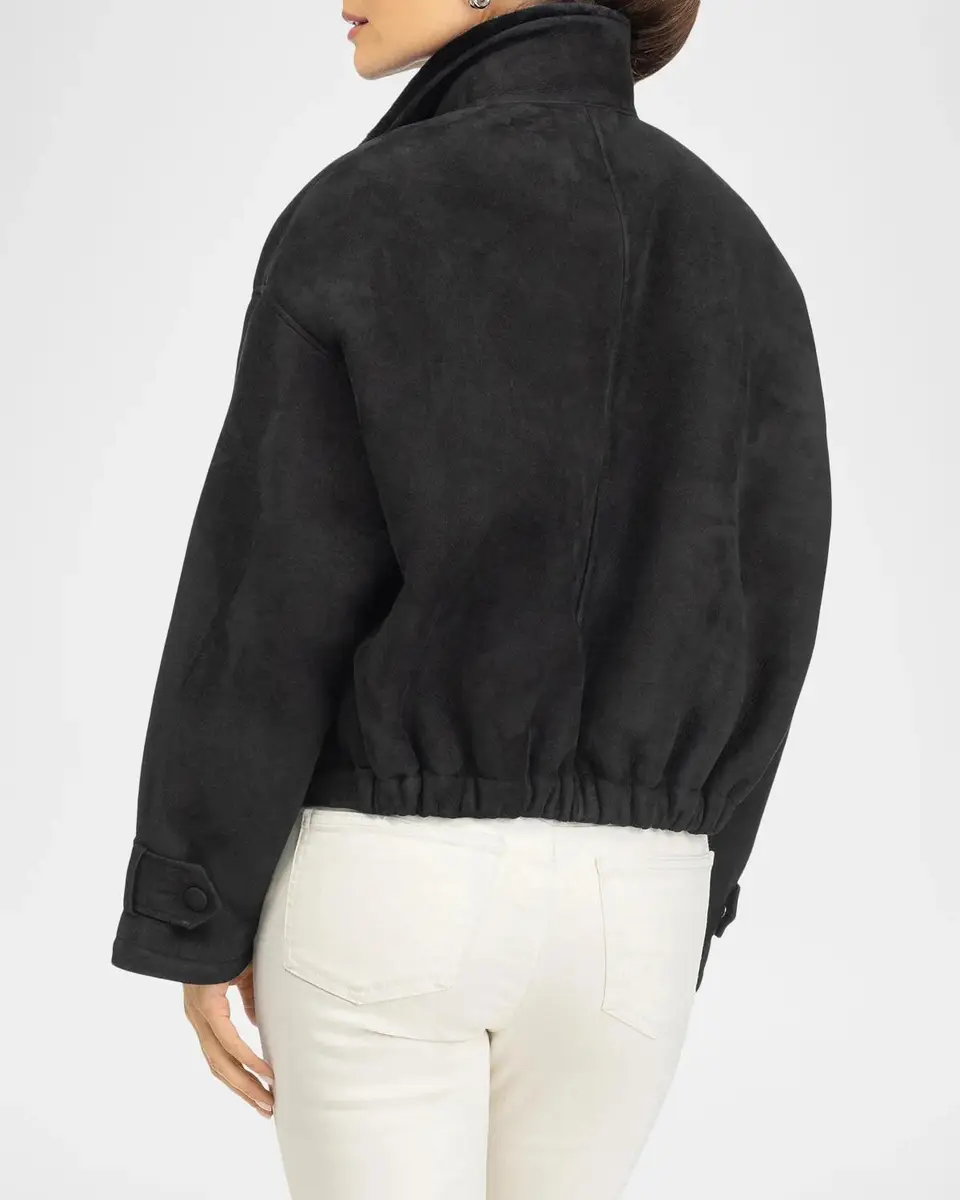 Gorski Merino Shearling Bomber Jacket | Thumbnail 3 Gorski Merino Shearling Bomber Jacket | Thumbnail 3