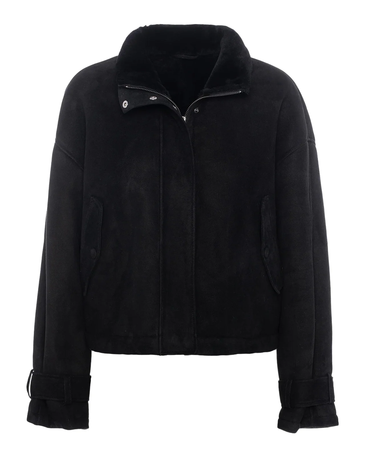 Merino Shearling Bomber Jacket Merino Shearling Bomber Jacket
