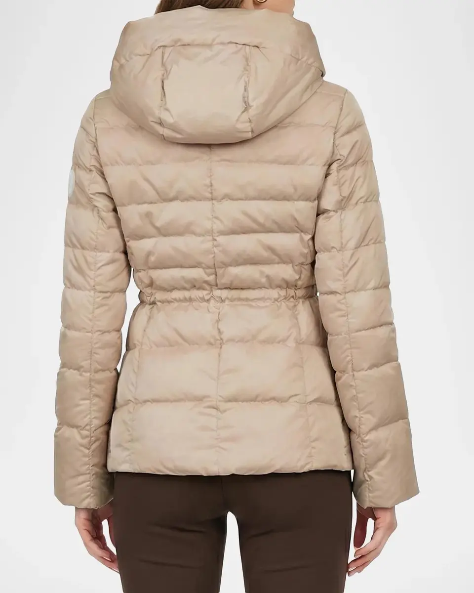 Gorski Apres-Ski Horizontal Quilted Down Jacket With Hood | Thumbnail 3 Gorski Apres-Ski Horizontal Quilted Down Jacket With Hood | Thumbnail 3