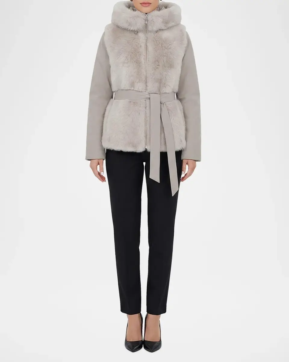 Gorski Shearling-Front Quilted Down Parka | Thumbnail 2 Gorski Shearling-Front Quilted Down Parka | Thumbnail 2