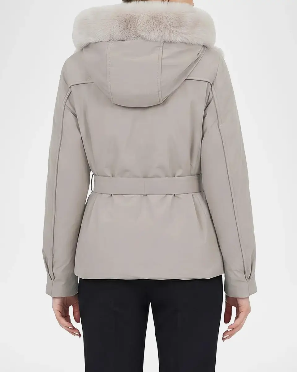 Gorski Shearling-Front Quilted Down Parka | Thumbnail 3 Gorski Shearling-Front Quilted Down Parka | Thumbnail 3