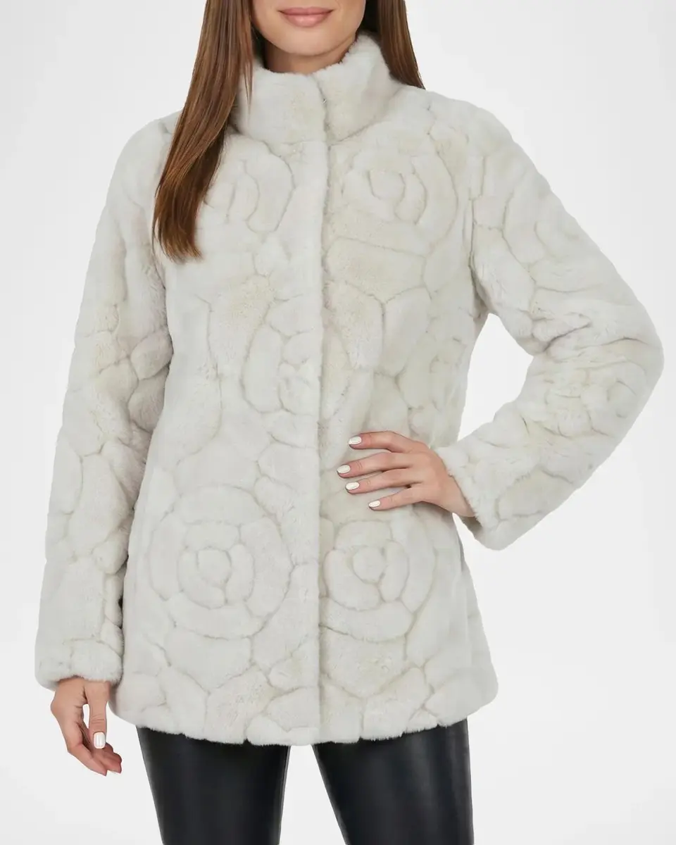 Gorski Floral Merino Shearling Jacket | Thumbnail 4 Gorski Floral Merino Shearling Jacket | Thumbnail 4