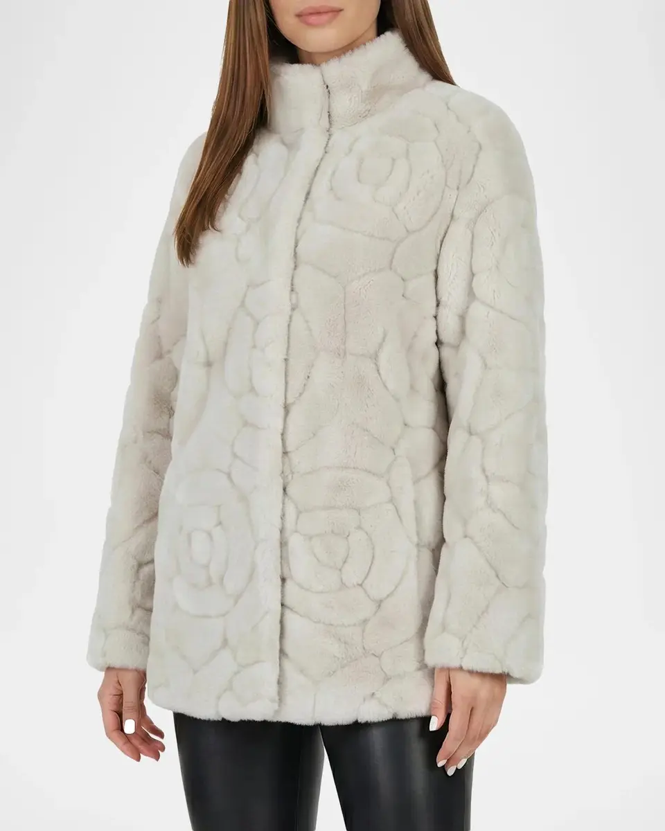 Gorski Floral Merino Shearling Jacket | Thumbnail 5 Gorski Floral Merino Shearling Jacket | Thumbnail 5