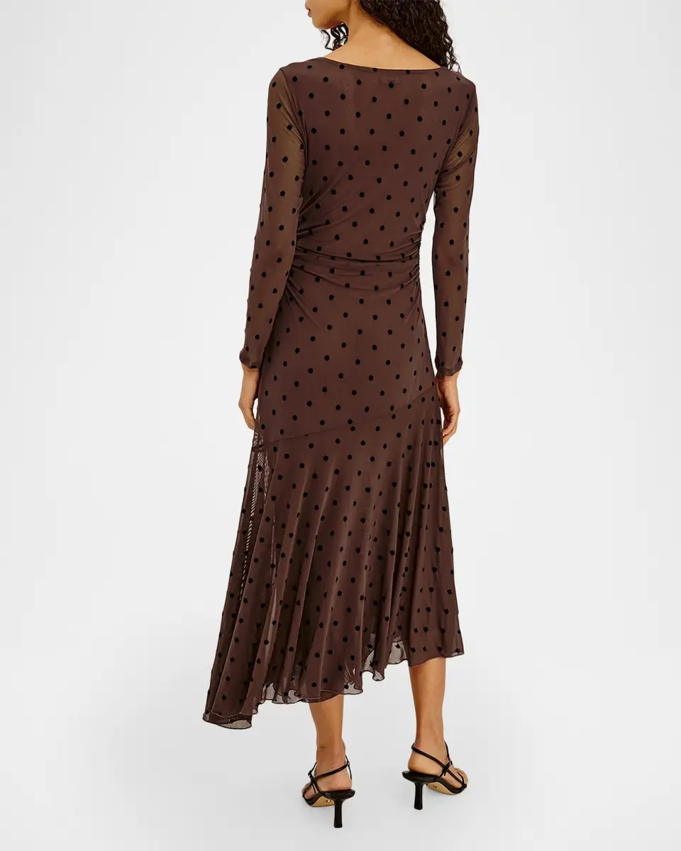 RAILS Cambria Polka-Dot Mesh Midi Dress | Thumbnail 3 RAILS Cambria Polka-Dot Mesh Midi Dress | Thumbnail 3