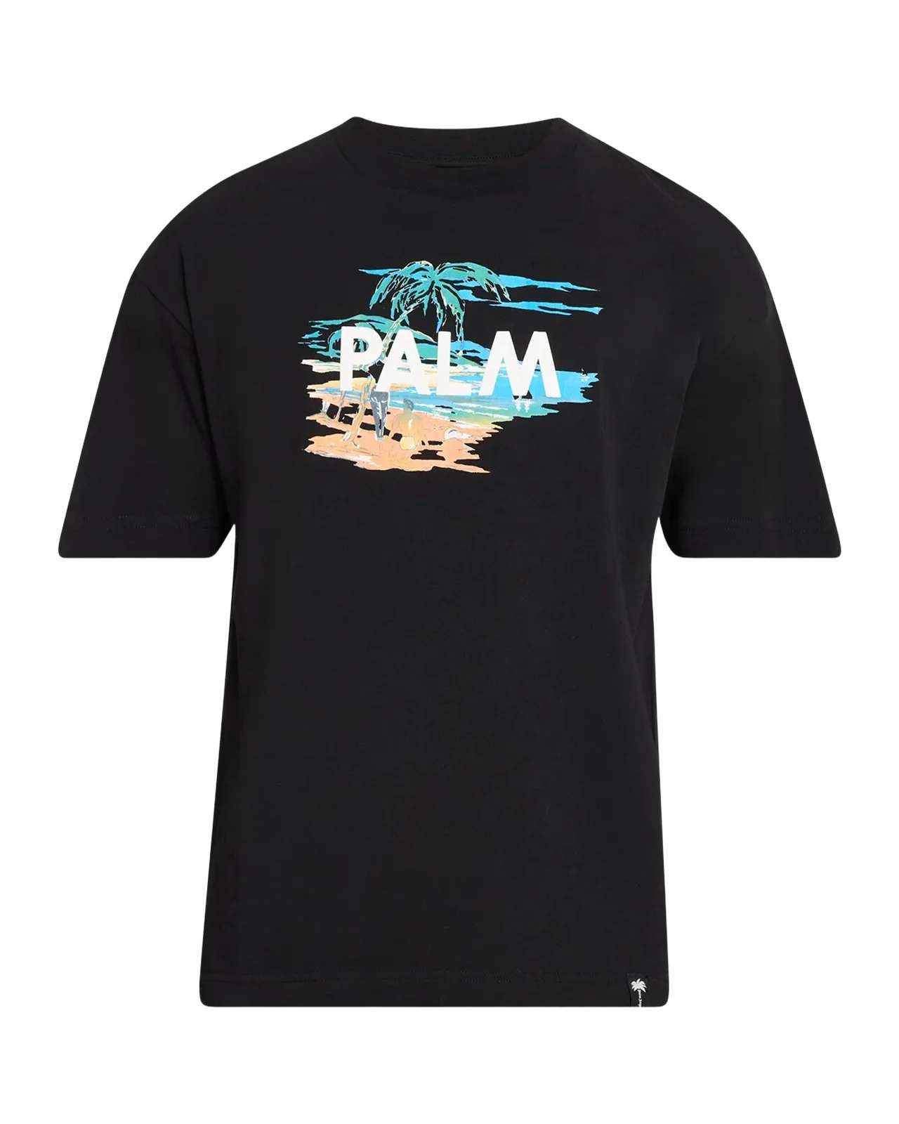 Men's Beach Graphic Cotton T-Shirt Men's Beach Graphic Cotton T-Shirt