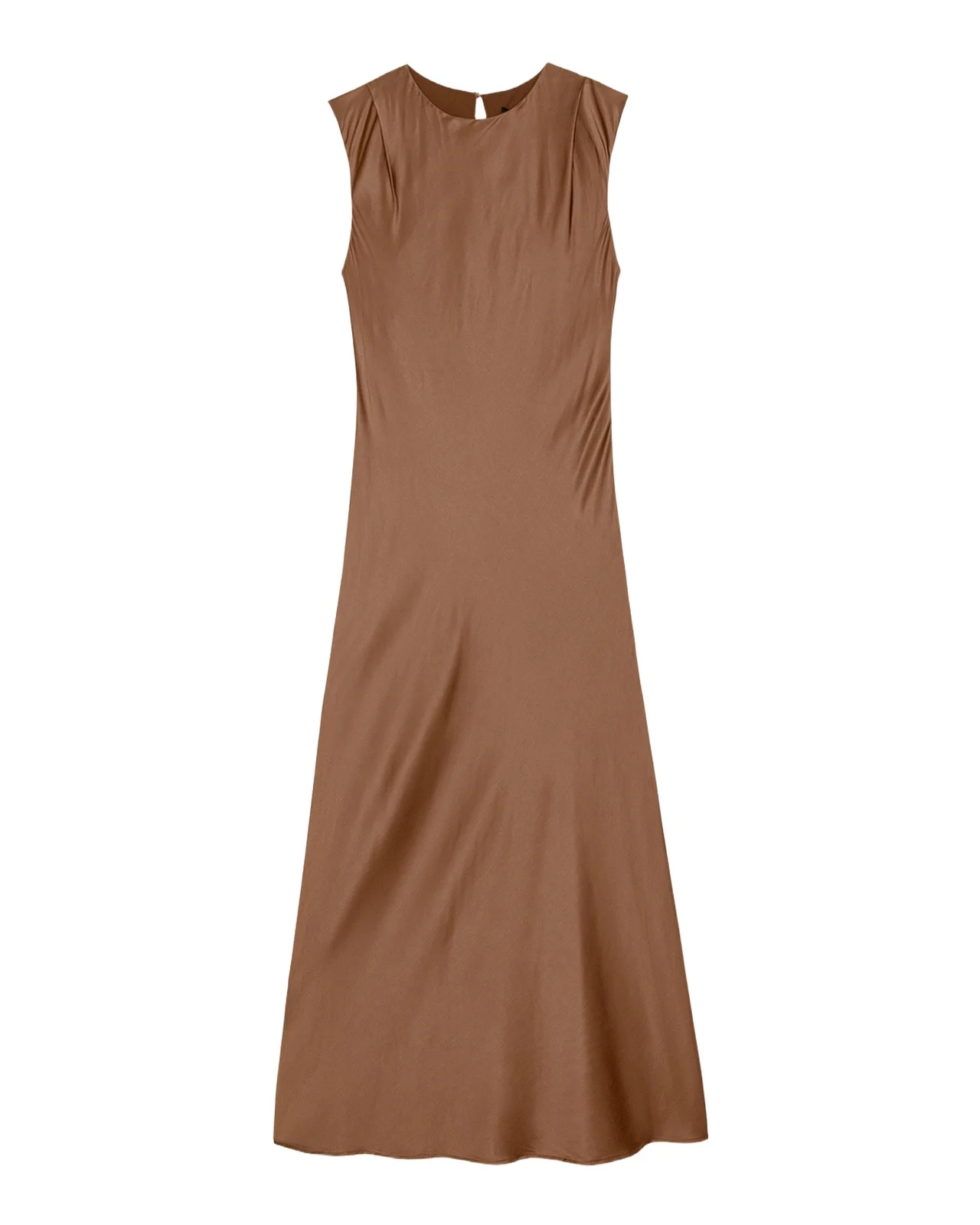 RAILS Mira Satin A-Line Midi Dress