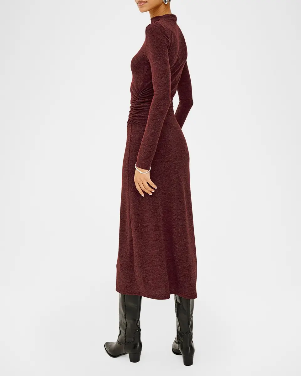 RAILS Margaret Ruched Midi Dress | Thumbnail 3 RAILS Margaret Ruched Midi Dress | Thumbnail 3
