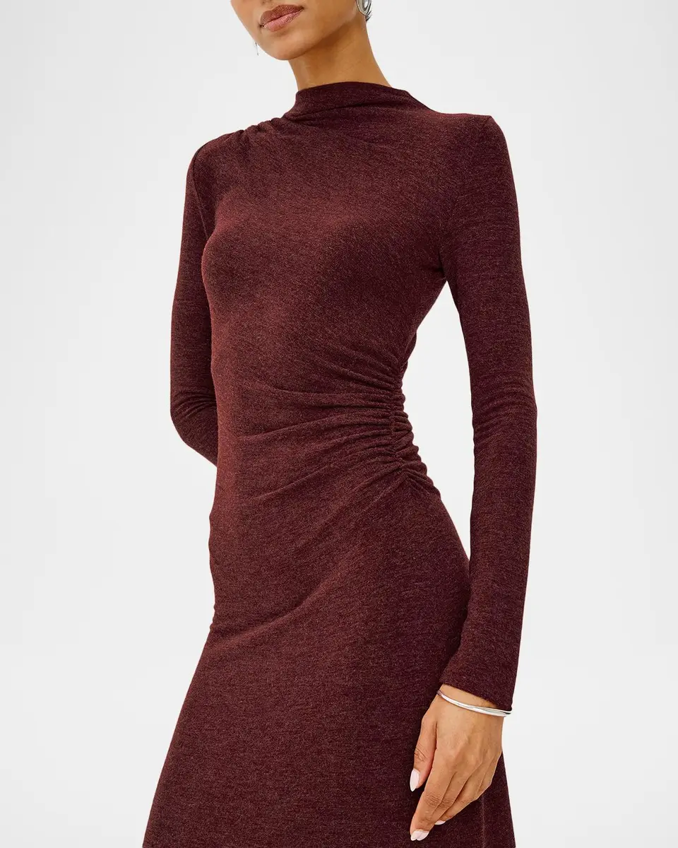 RAILS Margaret Ruched Midi Dress | Thumbnail 5 RAILS Margaret Ruched Midi Dress | Thumbnail 5
