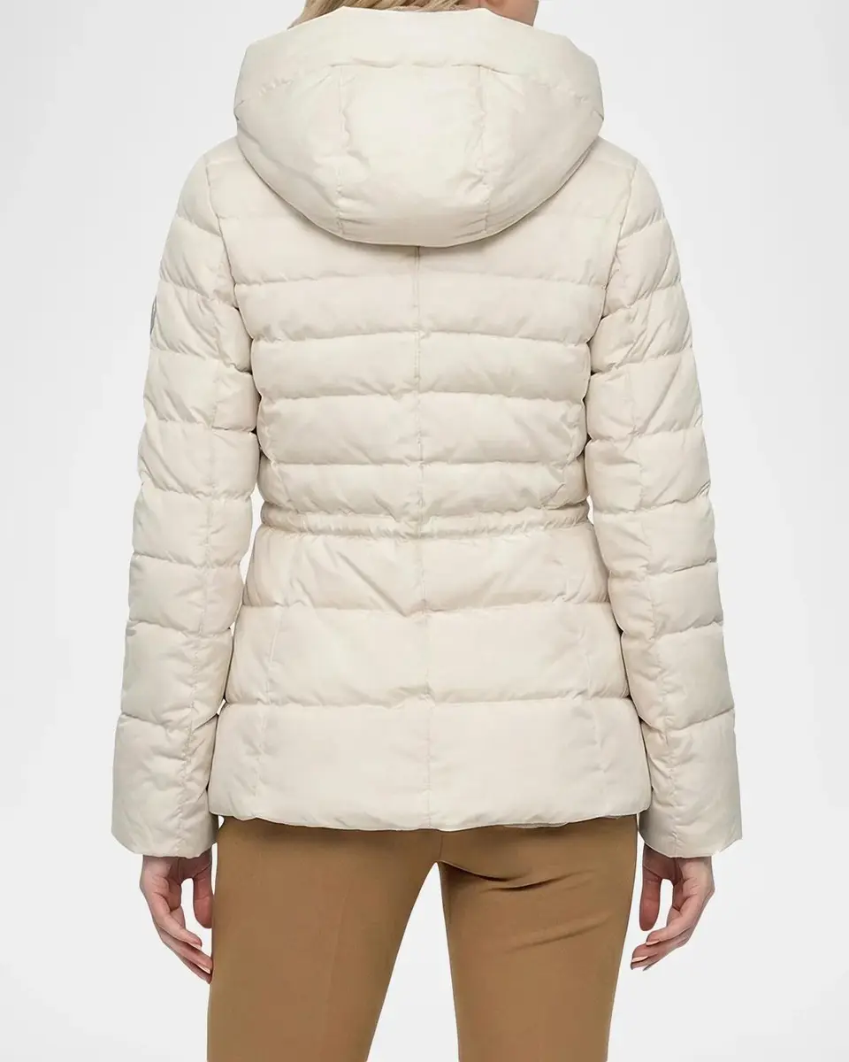 Gorski Apres-Ski Horizontal Quilted Down Jacket With Hood | Thumbnail 3 Gorski Apres-Ski Horizontal Quilted Down Jacket With Hood | Thumbnail 3