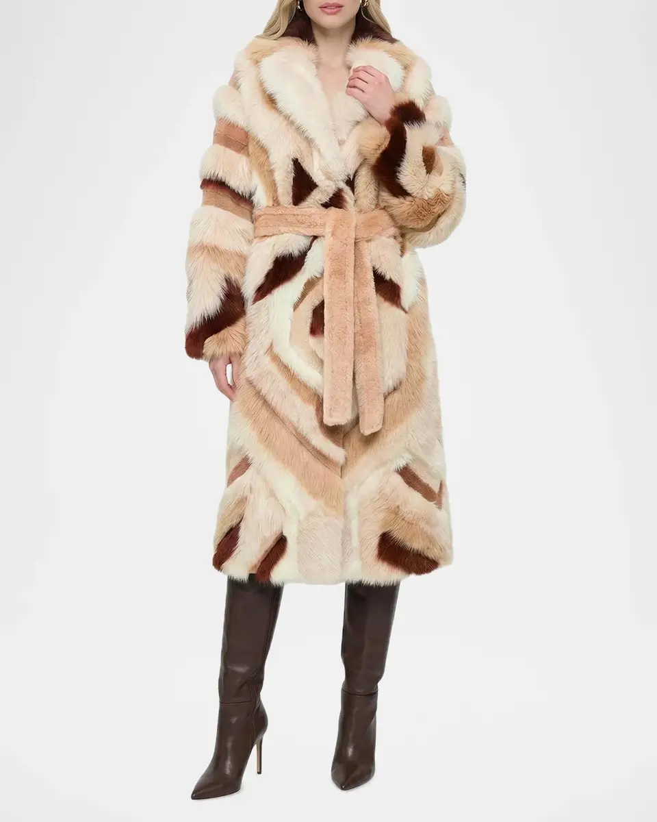 Gorski Geometric Merino & Toscana Shearling Jacket | Thumbnail 2 Gorski Geometric Merino & Toscana Shearling Jacket | Thumbnail 2