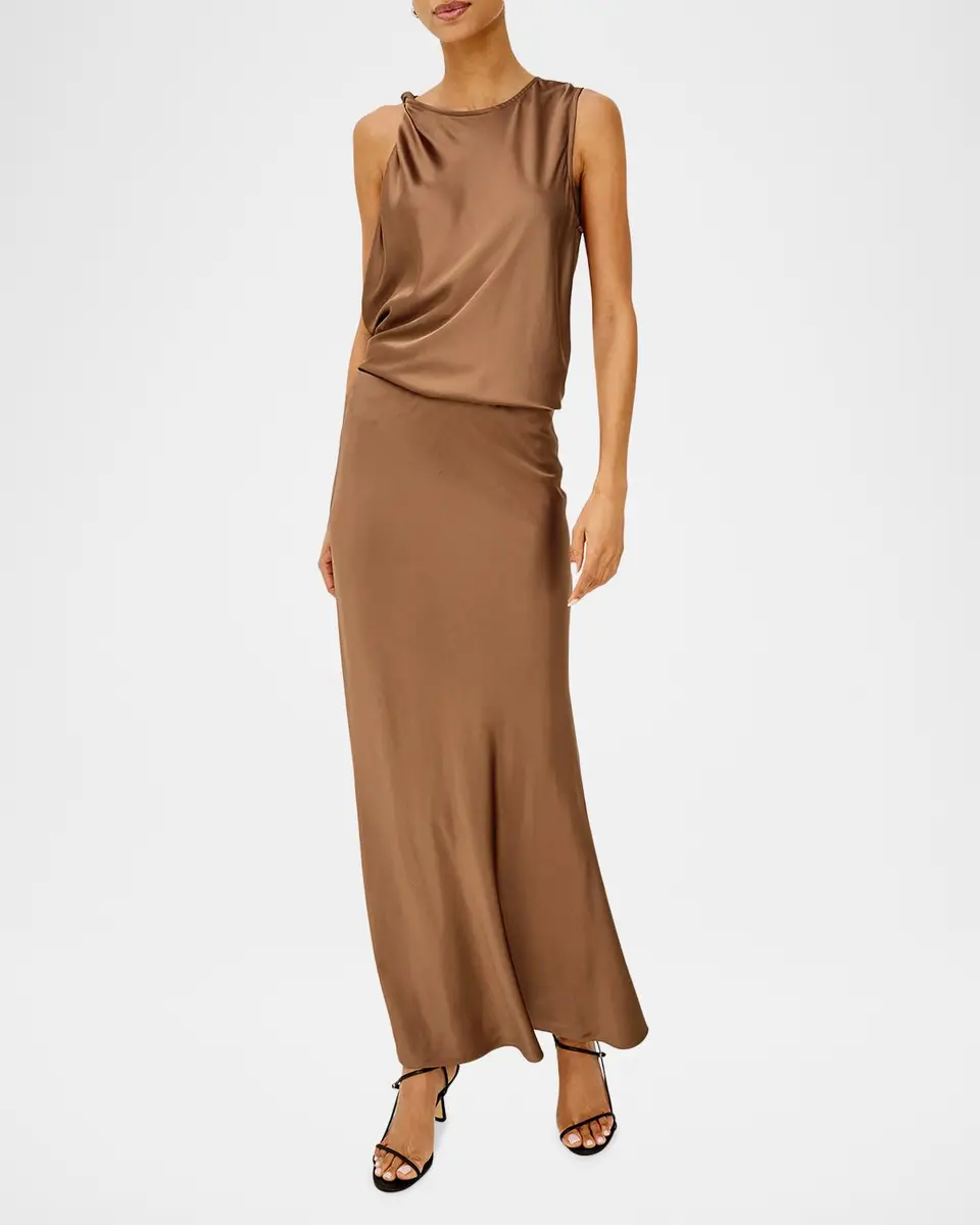 RAILS Romina Satin Maxi Skirt | Thumbnail 2 RAILS Romina Satin Maxi Skirt | Thumbnail 2