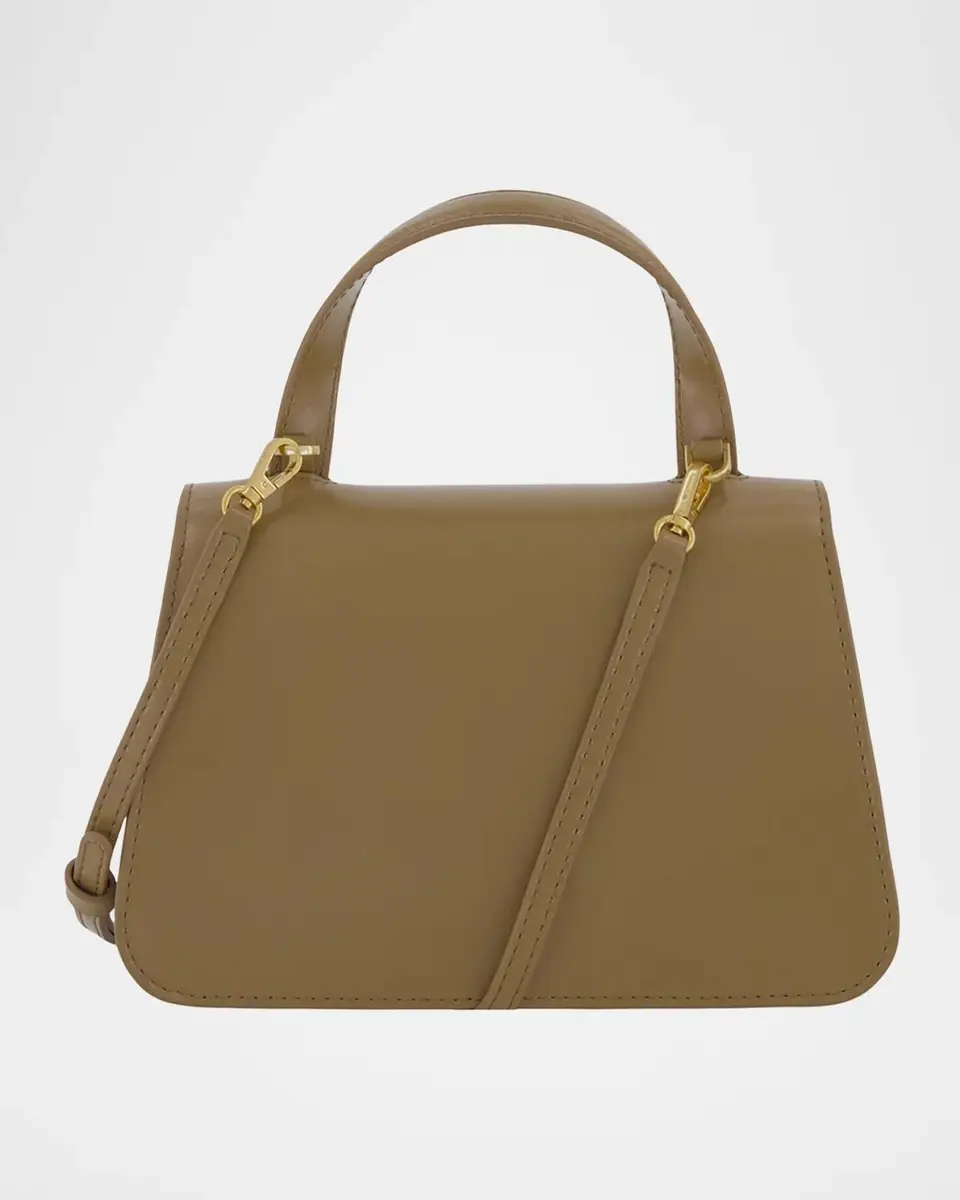 Vince Flora Mini Leather Top-Handle Bag | Thumbnail 4 Vince Flora Mini Leather Top-Handle Bag | Thumbnail 4