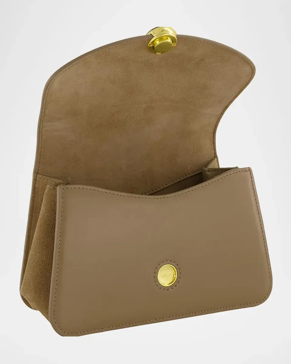 Vince Flora Mini Leather Top-Handle Bag | Thumbnail 5 Vince Flora Mini Leather Top-Handle Bag | Thumbnail 5