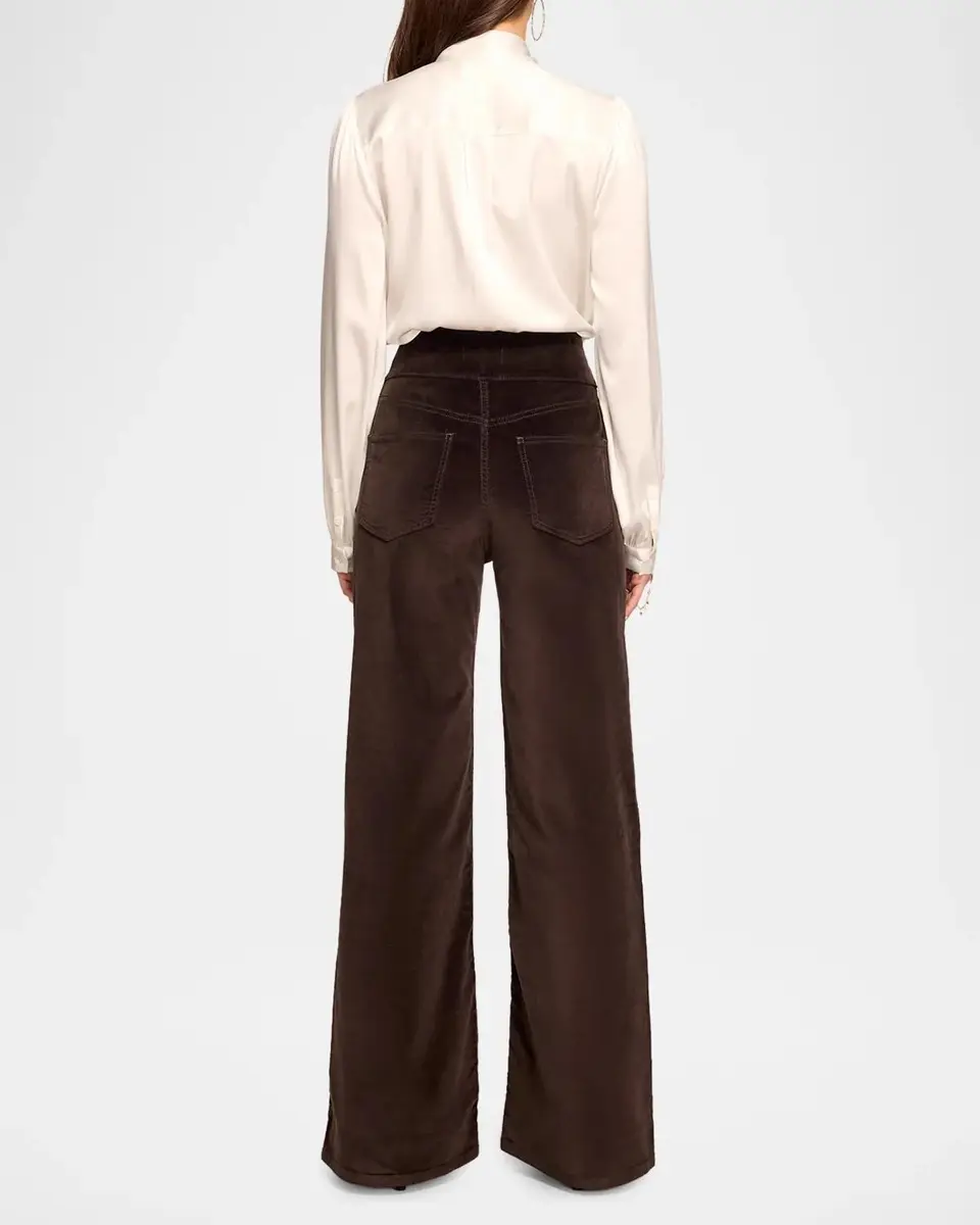 Ramy Brook Velveteen Liv Wide-Leg Pants | Thumbnail 3 Ramy Brook Velveteen Liv Wide-Leg Pants | Thumbnail 3