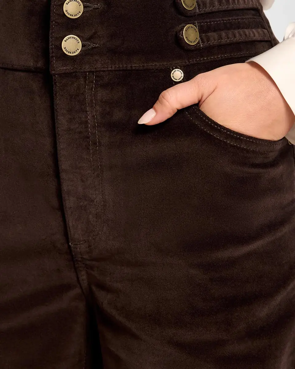 Ramy Brook Velveteen Liv Wide-Leg Pants | Thumbnail 5 Ramy Brook Velveteen Liv Wide-Leg Pants | Thumbnail 5