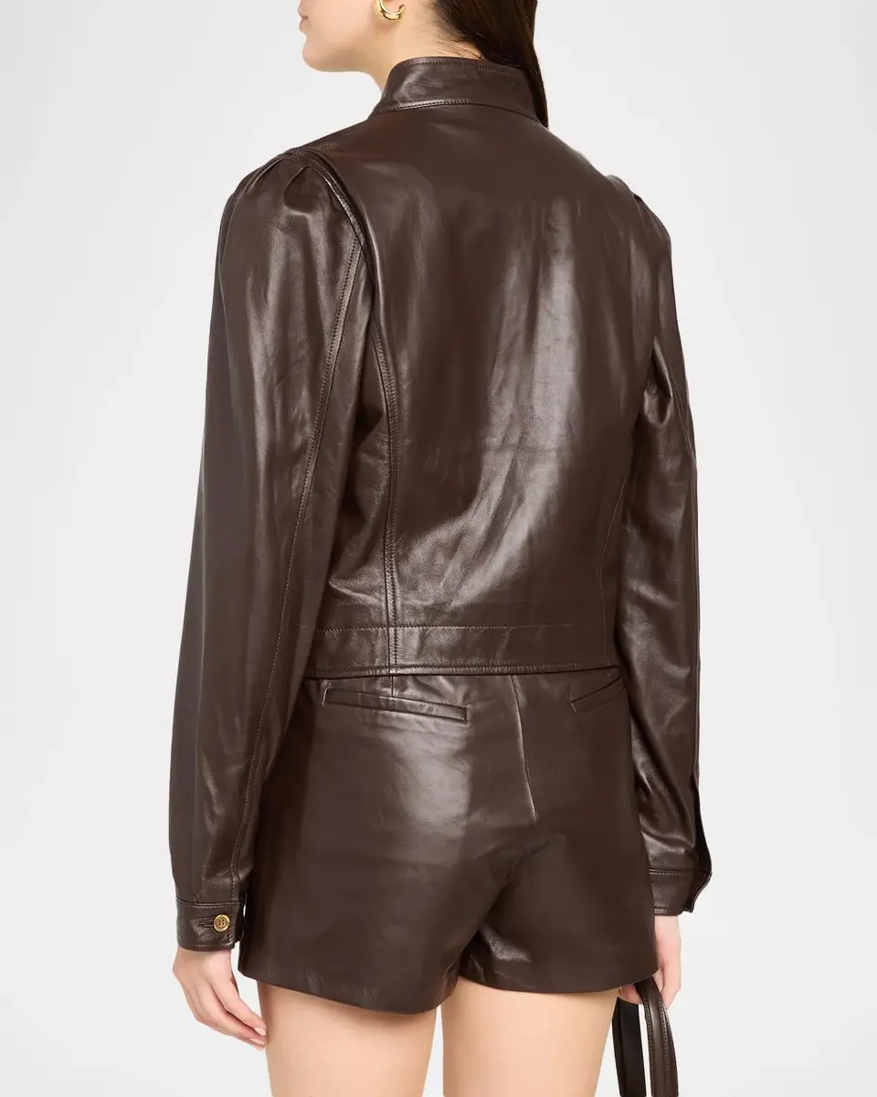 Ramy Brook Elsa Leather Jacket | Thumbnail 3 Ramy Brook Elsa Leather Jacket | Thumbnail 3