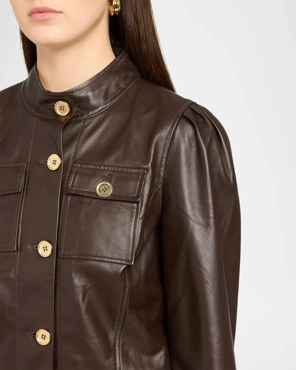 Ramy Brook Elsa Leather Jacket | Thumbnail 5 Ramy Brook Elsa Leather Jacket | Thumbnail 5