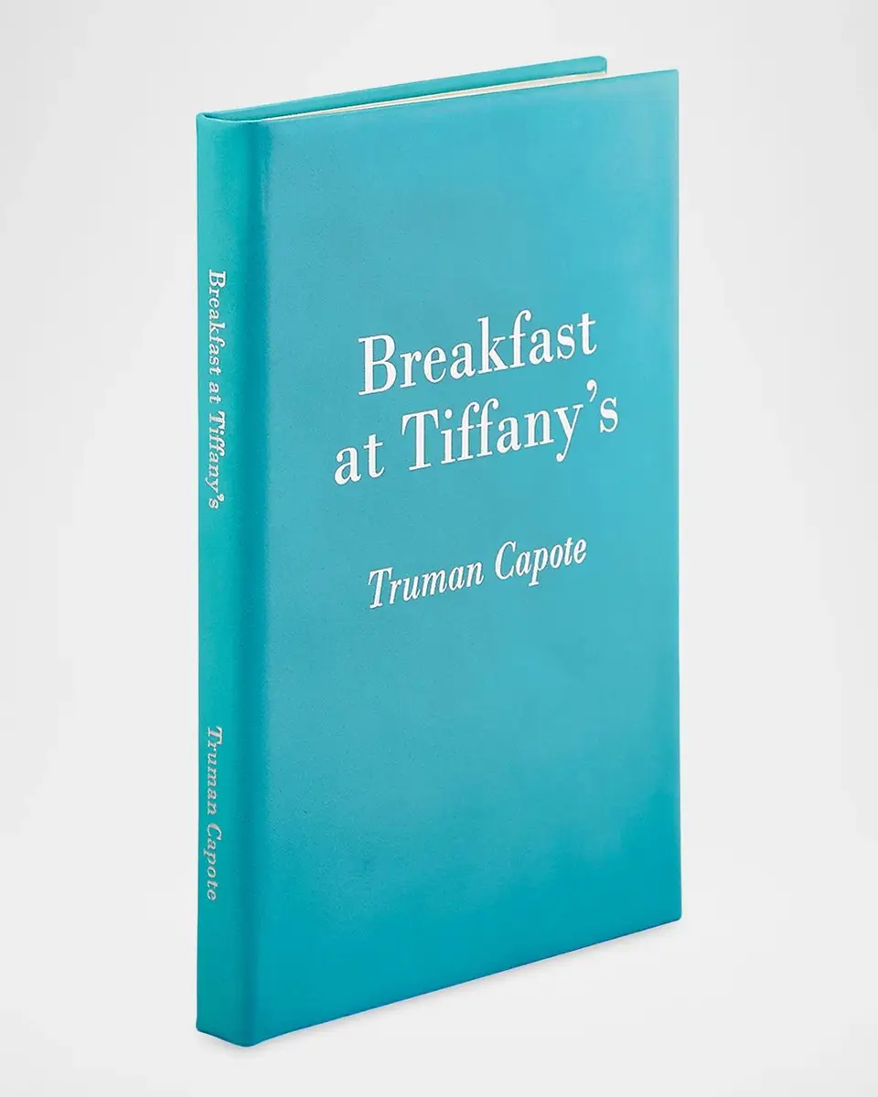 Graphic Image "Breakfast at Tiffany's and Three Stories" Leather-Bound Book by Truman Capote | Thumbnail 2 Graphic Image "Breakfast at Tiffany's and Three Stories" Leather-Bound Book by Truman Capote | Thumbnail 2