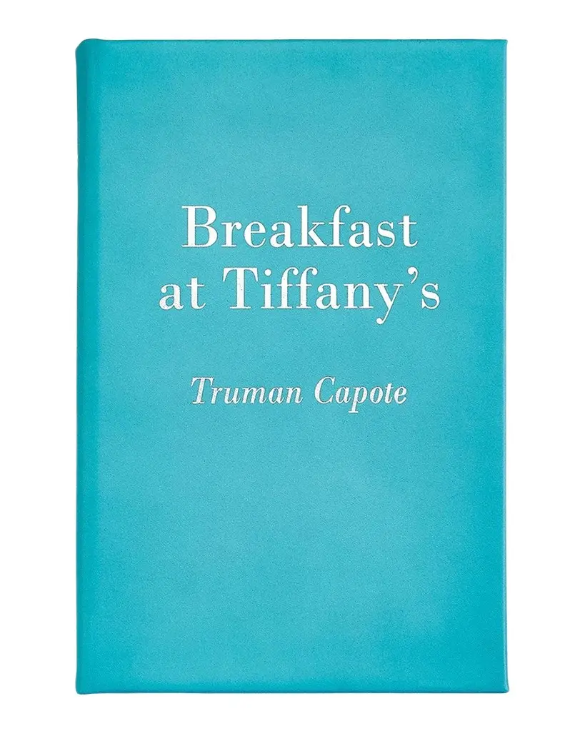 Graphic Image "Breakfast at Tiffany's and Three Stories" Leather-Bound Book by Truman Capote
