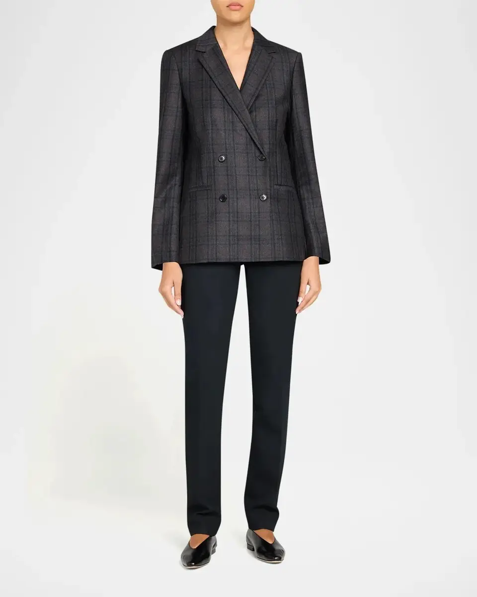 Theory Relaxed Double-Breasted Jacket | Thumbnail 2 Theory Relaxed Double-Breasted Jacket | Thumbnail 2