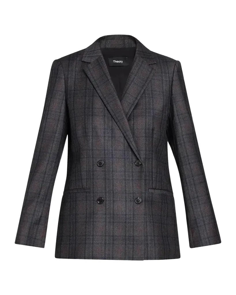 Relaxed Double-Breasted Jacket Relaxed Double-Breasted Jacket