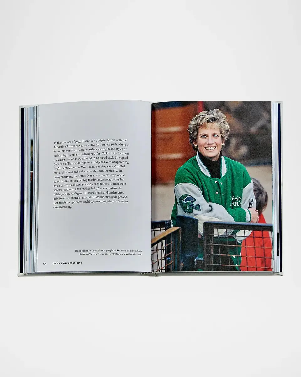 Graphic Image "Icons of Style: Diana" Leather-Bound Book by Glenys Johnson | Thumbnail 5 Graphic Image "Icons of Style: Diana" Leather-Bound Book by Glenys Johnson | Thumbnail 5