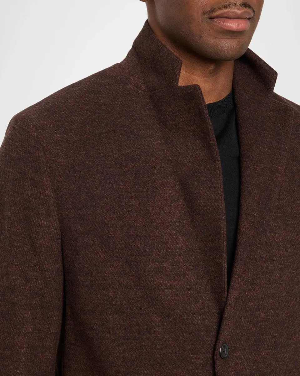 Theory Men's Clinton Jacket in City Knit Twill | Thumbnail 7