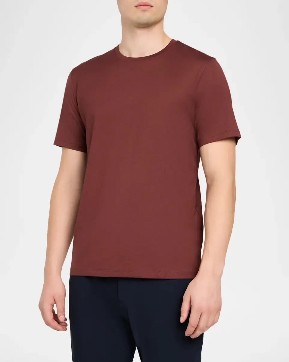 Theory Men's Crewneck Precise Tee | Thumbnail 4 Theory Men's Crewneck Precise Tee | Thumbnail 4