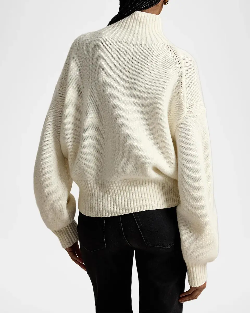 Ralph Lauren Cashmere Funnel Neck Sweater | Thumbnail 3 Ralph Lauren Cashmere Funnel Neck Sweater | Thumbnail 3