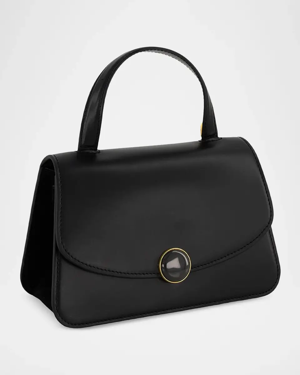 Vince Flora Mini Leather Top-Handle Bag | Thumbnail 2 Vince Flora Mini Leather Top-Handle Bag | Thumbnail 2