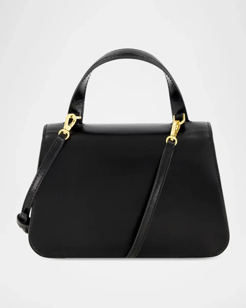Vince Flora Mini Leather Top-Handle Bag | Thumbnail 4 Vince Flora Mini Leather Top-Handle Bag | Thumbnail 4