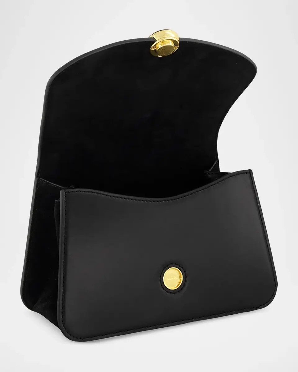 Vince Flora Mini Leather Top-Handle Bag | Thumbnail 5 Vince Flora Mini Leather Top-Handle Bag | Thumbnail 5