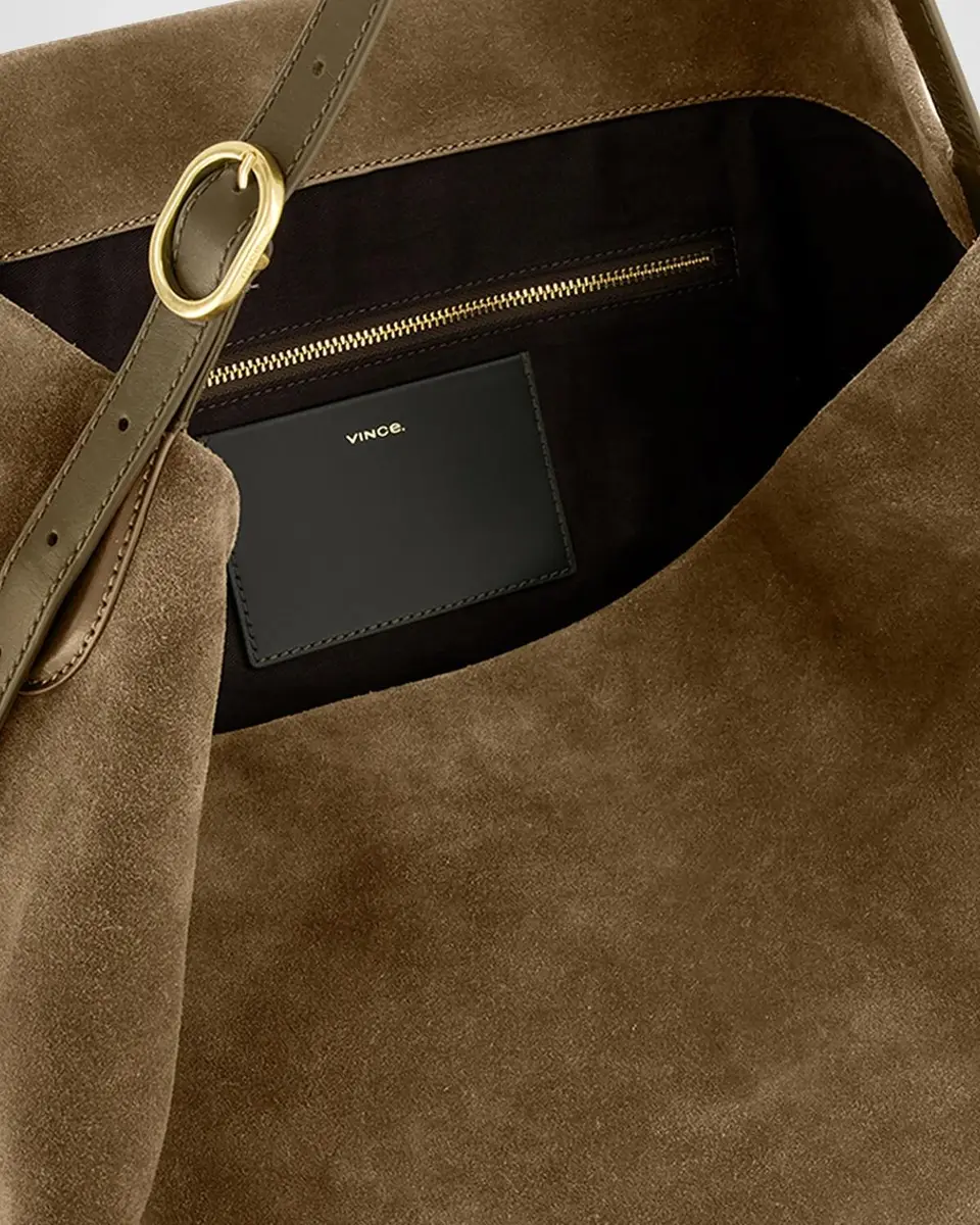 Vince Vivian Medium Slouchy Suede Hobo Bag | Thumbnail 4 Vince Vivian Medium Slouchy Suede Hobo Bag | Thumbnail 4