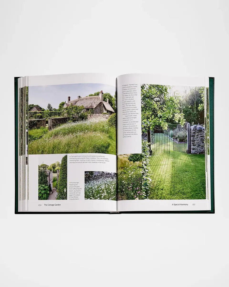 Graphic Image "The Cottage Garden" Leather-Bound Book by Claus Dalby | Thumbnail 3 Graphic Image "The Cottage Garden" Leather-Bound Book by Claus Dalby | Thumbnail 3