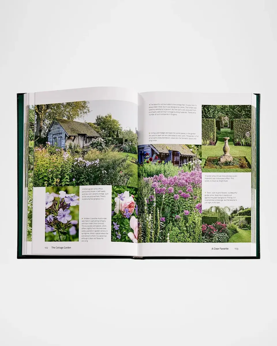 Graphic Image "The Cottage Garden" Leather-Bound Book by Claus Dalby | Thumbnail 8 Graphic Image "The Cottage Garden" Leather-Bound Book by Claus Dalby | Thumbnail 8